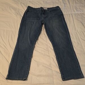 Signature by Levi Strauss Women's Straight Leg Jeans - Dark Blue